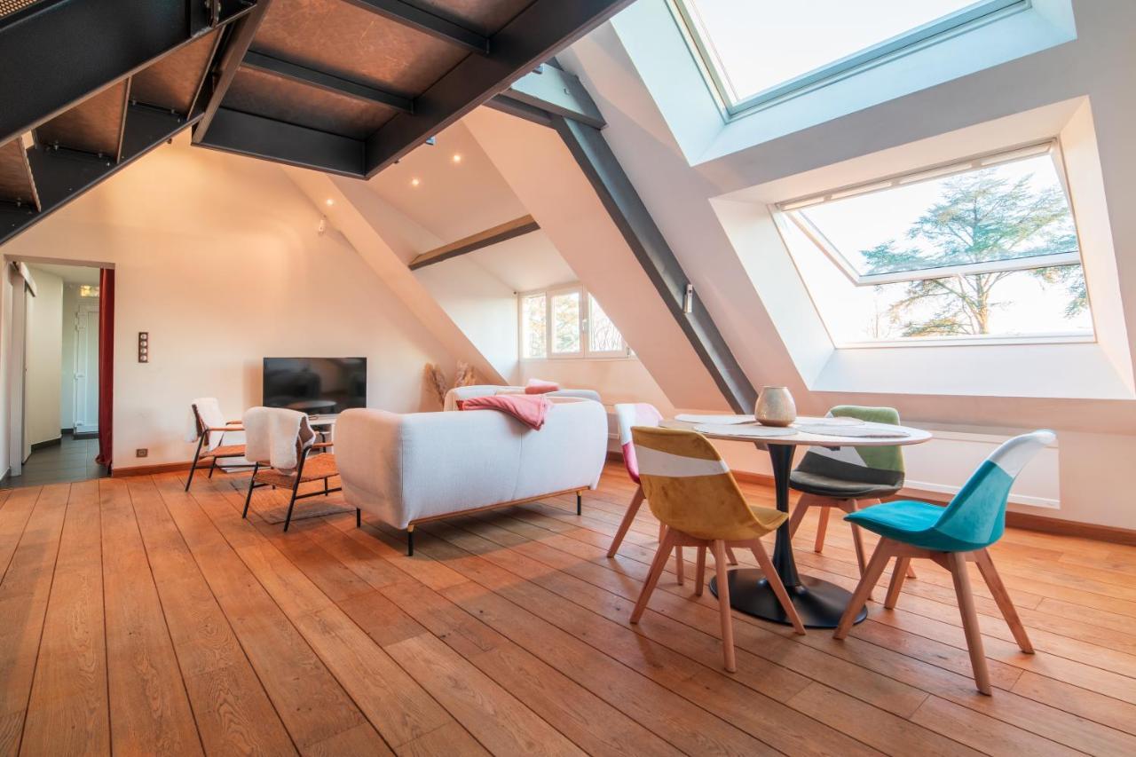 Apartamento Loft Les Deux Cedres Avec Vue Panoramique Charleville-Mézières Exterior foto
