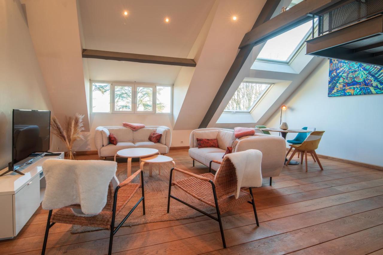 Apartamento Loft Les Deux Cedres Avec Vue Panoramique Charleville-Mézières Exterior foto